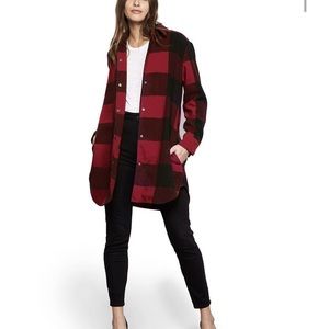 BB Dakota Eldridge Plaid Coat. Gently worn.